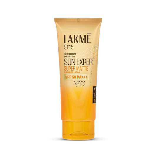 Lakme Sun Expert SPF 50 PA+++ Super Matte Lotion Sunscreen, Lightweight, Non Sticky,50ml