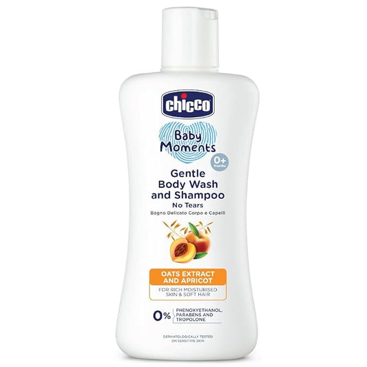 CHICCO BM GENTLE BODYWASH & SHAMPOO 200ML