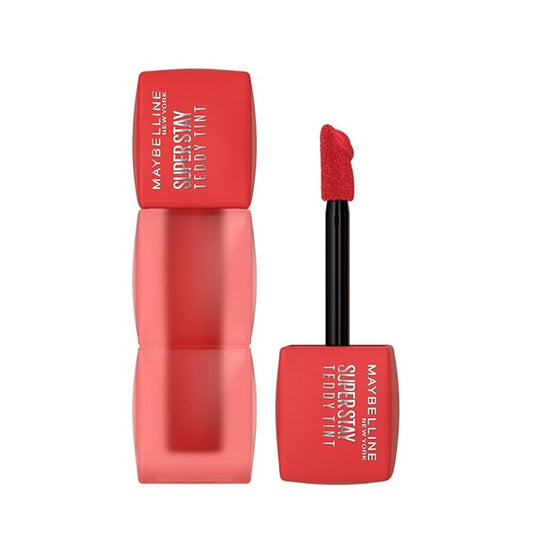Maybelline New York Superstay Teddy Tint - Lip and Cheek Color, Coquettish, 5ml