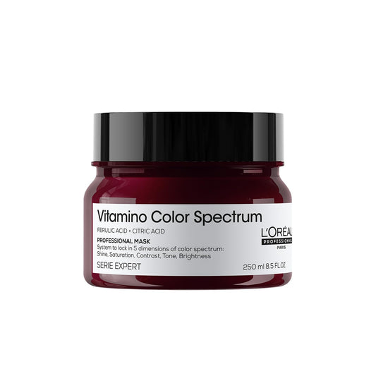 L'Oréal Professionnel Vitamino Color Spectrum Mask for all colored hair 250 ml | A moisturizing mask for colored hair that locks in day 1 color vibrancy