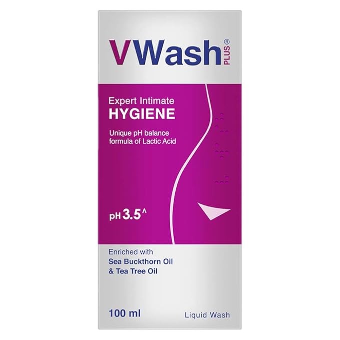 VWash Plus Expert Intimate Hygiene Liquid Wash (100ml)