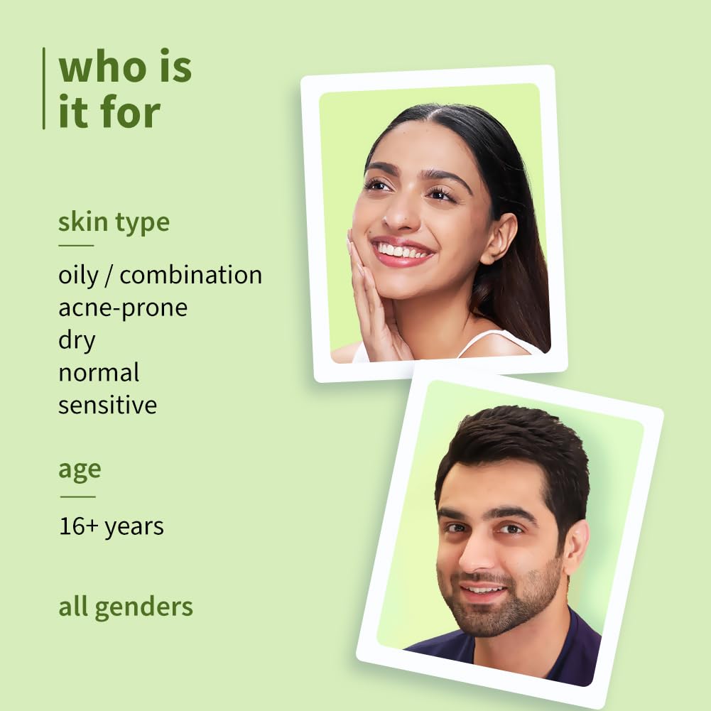 Plum Green Tea Pore Cleansing Face Wash for Oily, Acne Prone, Dry & Combination Skin | with Glycolic Acid | Fight Pimples & Control Excess Oil 100ml