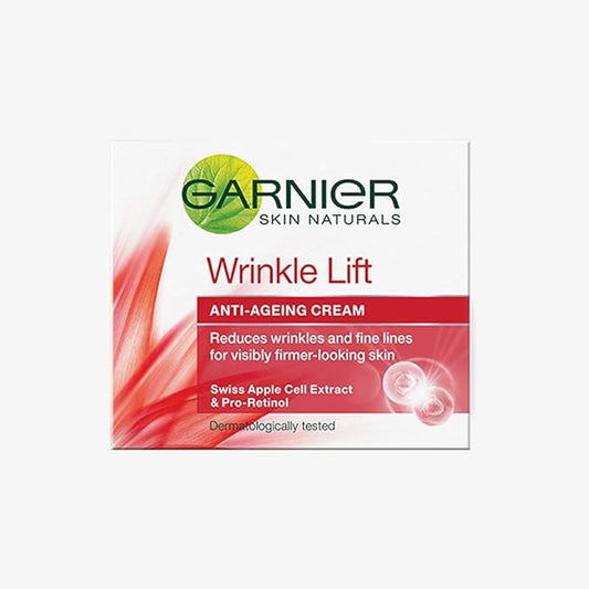 Garnier Skin Naturals, Anti-Ageing Cream, Moisturizing, Forming & Smoothing, Wrinkle Lift, 40 gm