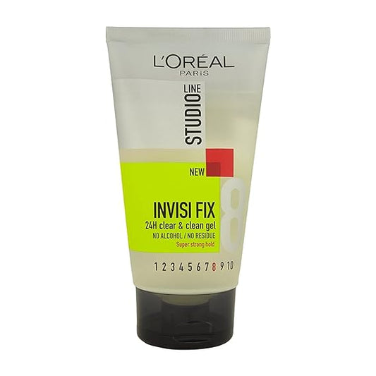 L'oreal Paris Line Studio Extra Strength Invisi'Hold Minerals Styling Hair Gel, 150ml