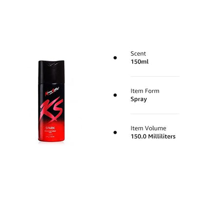 Kama Sutra Spark Deodorant for Men, 150ml