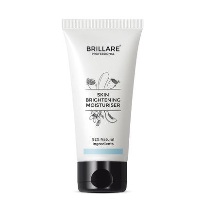 Brillare Professional Skin Brightening Natural Moisturiser With Lime Cavier and Papaya, Reduces Tanning, Helps in Brighten Skin Tone, 50 ml