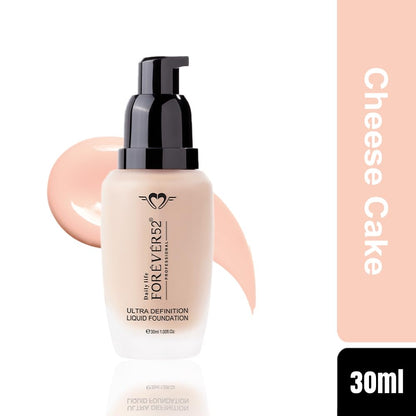 Daily Life Forever52 Ultra Definition Liquid Foundation Pore-Minimizing & Mattifying, Anti-Aging, Milk Cake, Cheese Cake,30ml
