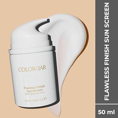 Colorbar Flawless Finish Sun Screen With SPF 50 PA++++ - 50 ml