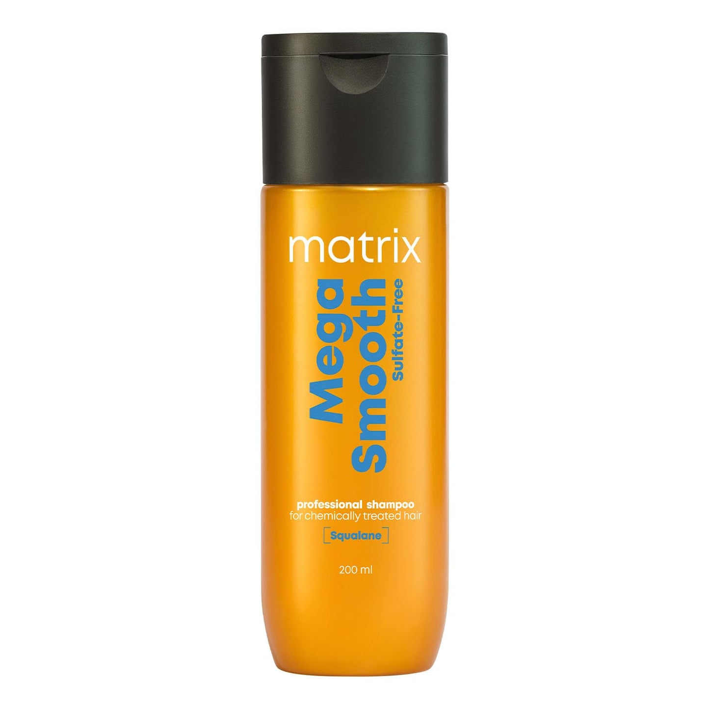 Matrix Mega Smooth Sulfate-free Shampoo with Squalene and Bonding Blend for Gentle Cleansing and Bond Repair| Smoothens Hair 200ml