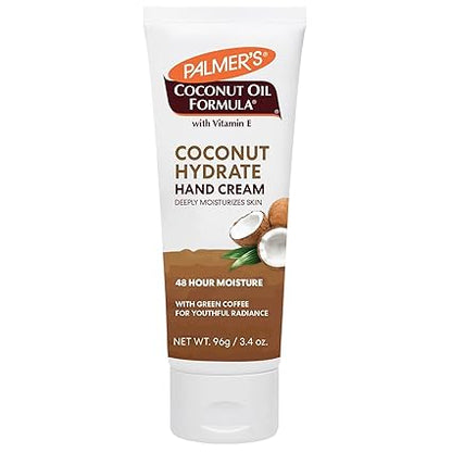 Palmer's Coconut Oil Hand Cream With Green Coffee Extract for Youthful Radiance - 96gm