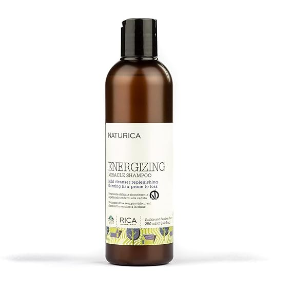 Naturica Energizing Miracle Shampoo for Thinning Hair with Caper and Ginseng Extract - 250ml