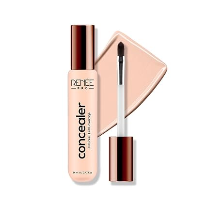 RENEE PRO Liquid Concealer - Cream Puff, Lightweight, Full Coverage, Long-Lasting, Buildable