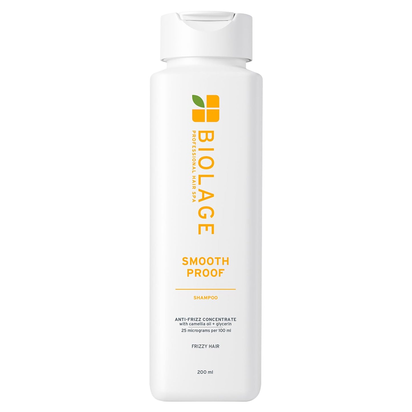 Biolage Smoothproof Shampoo For Frizzy Hair | Cleanses, Smooths & Controls Frizz | With Camellia Flower 200ml