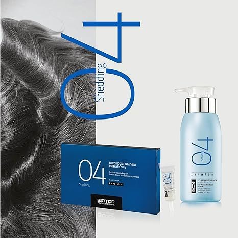 Biotop Professional 04 Shampoo Shedding 500ml|It Strengthen Hair & Reduce Shedding|Creating a Thicker & Healthier-looking Hair