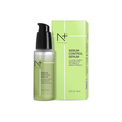 N Plus Professional Sebum Control Face Serum - For Acne And Pimple - Paraben Free - 30ml