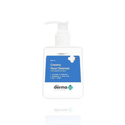 The Derma Co Creamy Cleanser for Sensitive Skin 100 ml