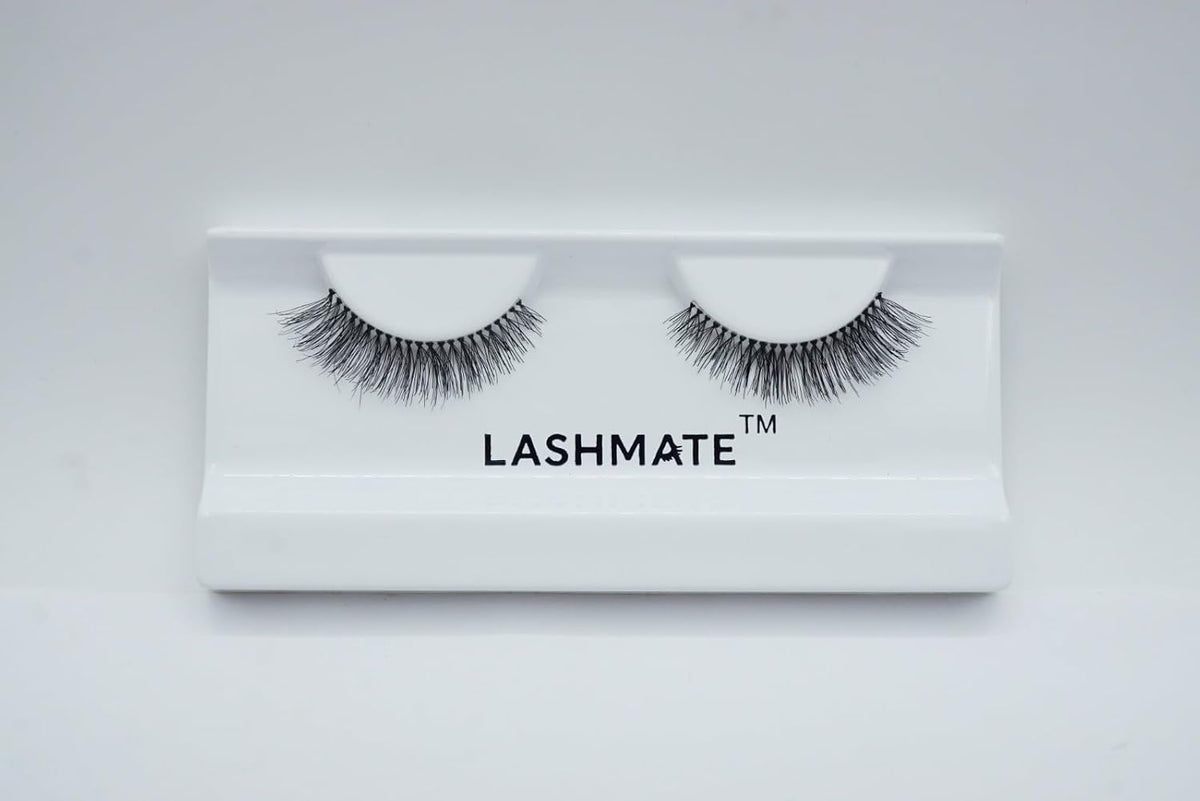 LASHMATE Petal Premium Eyelashes for Women | Soft Winged Volume Look | Reusable Lightweight False Lashes