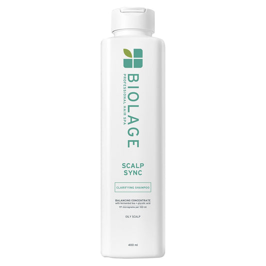 Biolage Scalp Sync Clarifying Shampoo, Soothed and Hydrated Scalp for up to 72 hours*, Enriched with Fermented Tea & Glycolic Acid