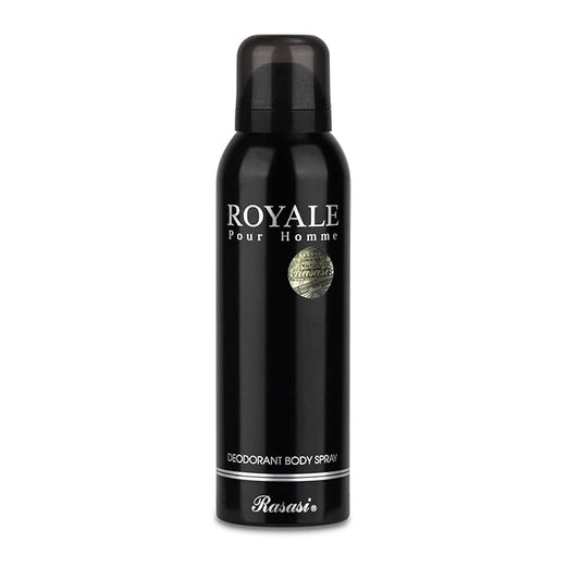 Rasasi Deodorant Spray For Mens 200ml (Royale Black)