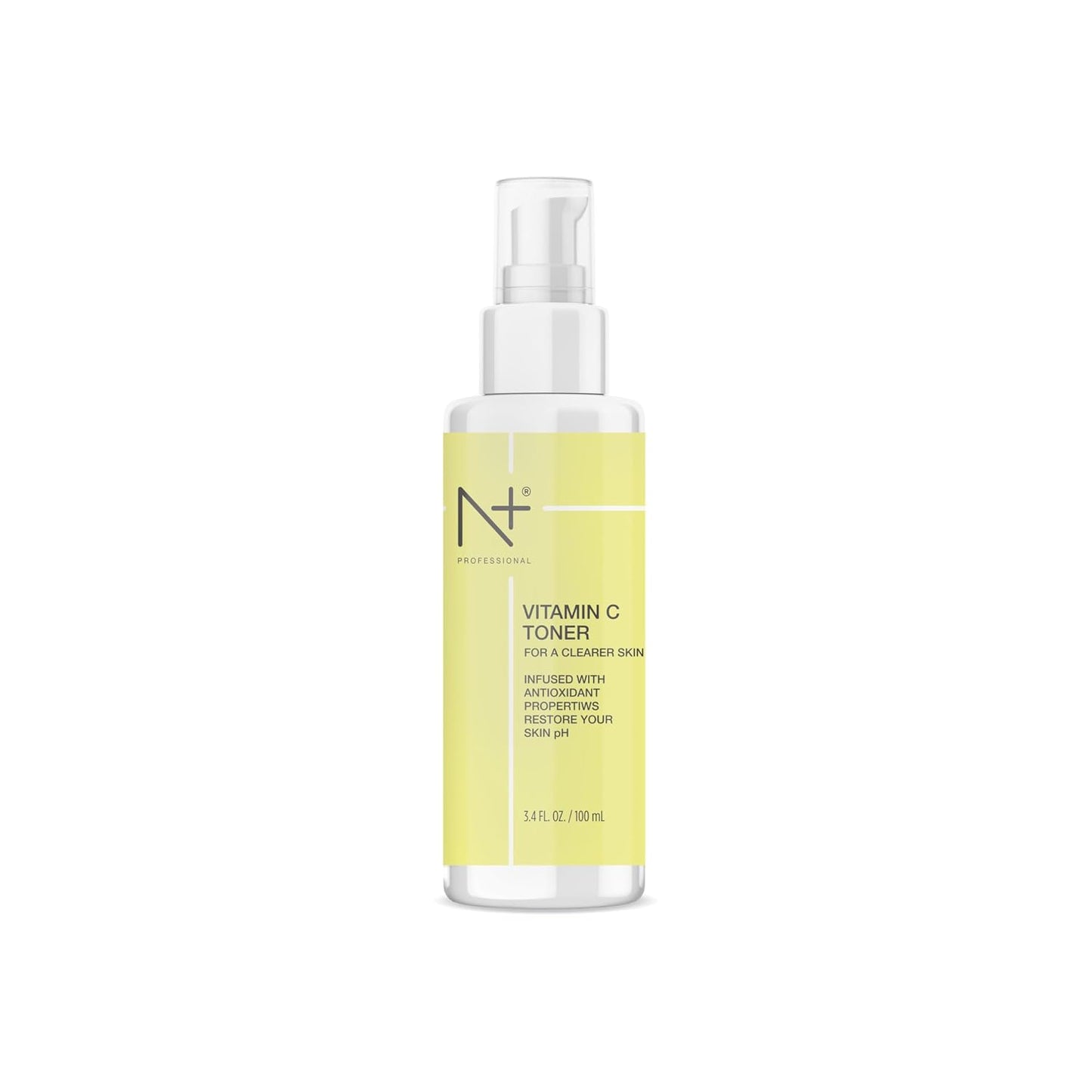 N PLUS Professional Vitamin C Toner For Face, With Vitamin C For A Clearer Skin, 100Ml