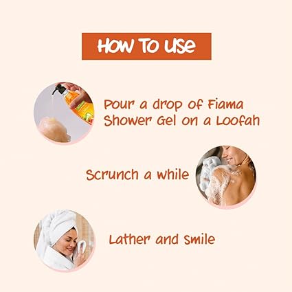 Fiama Peach & Avocado Shower Gel (500ml)