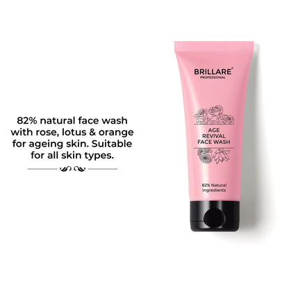 Brillare Professional Natural Face Wash Age Revval (100Ml)