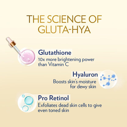 Vaseline Gluta-Hya Flawless Glow Lotion for Face & Body Glutathione & Pro-Retinol Infused Moisturizer 200ml