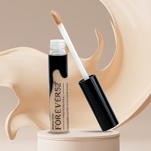 Daily Life Forever52 Easily Blendable Concealer for Face Makeup (Iced Coffee) Natural finish,Liquid Light Weight Concealer-COV003