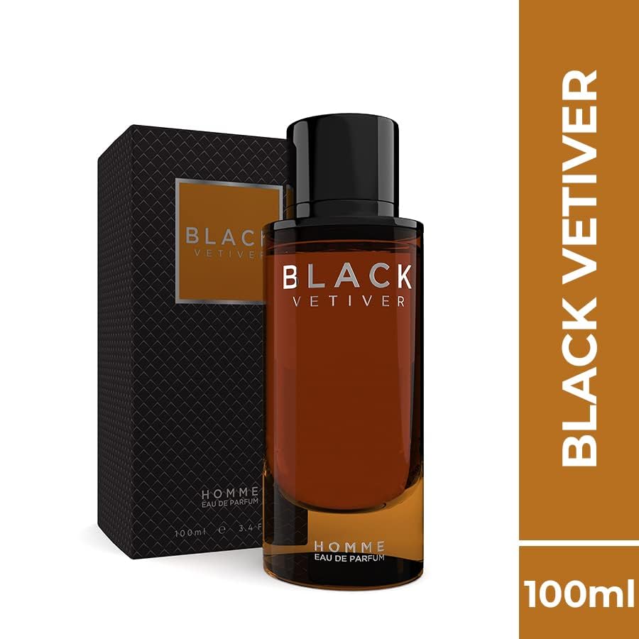 Colorbar Black Vetiver Perfume for Men, 100 ml