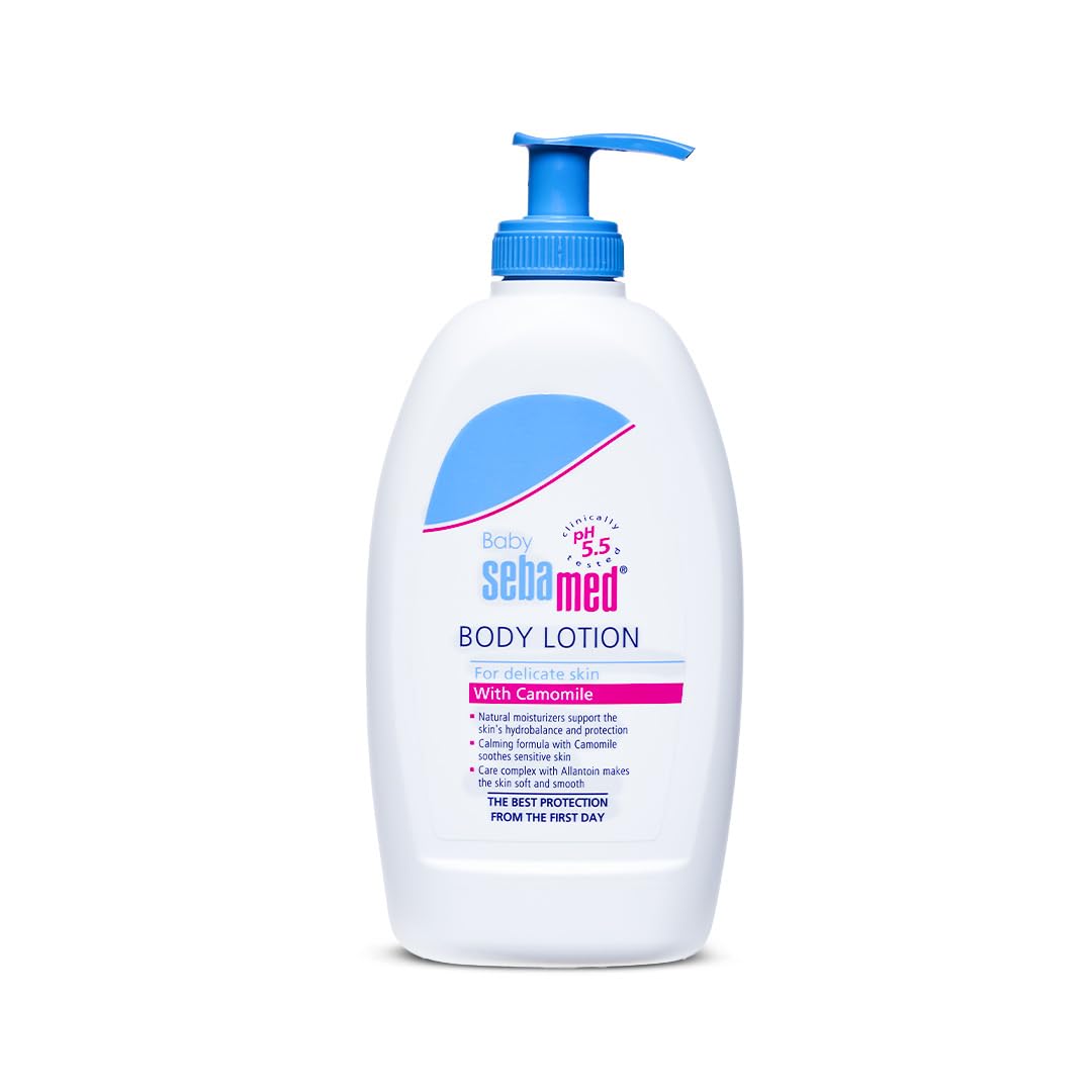 Sebamed Baby Body Lotion|pH 5.5|Long lasting moisturiser|Quickly absorbed| 400 ml