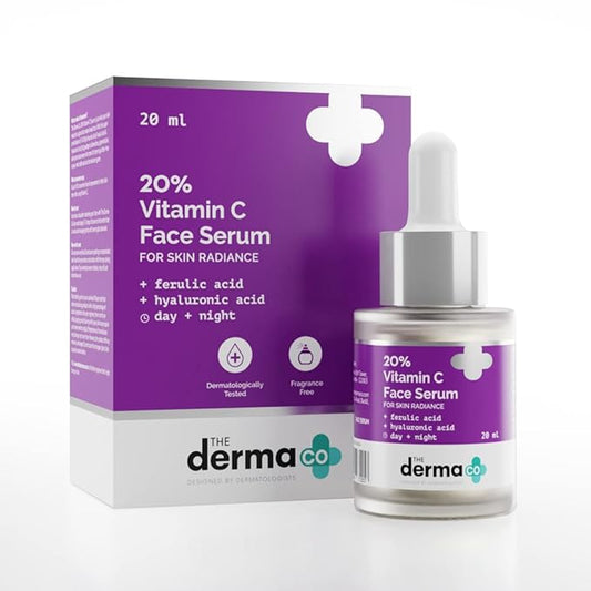 The Derma Co 20% Vitamin C Serum for Skin Radiance 20ml