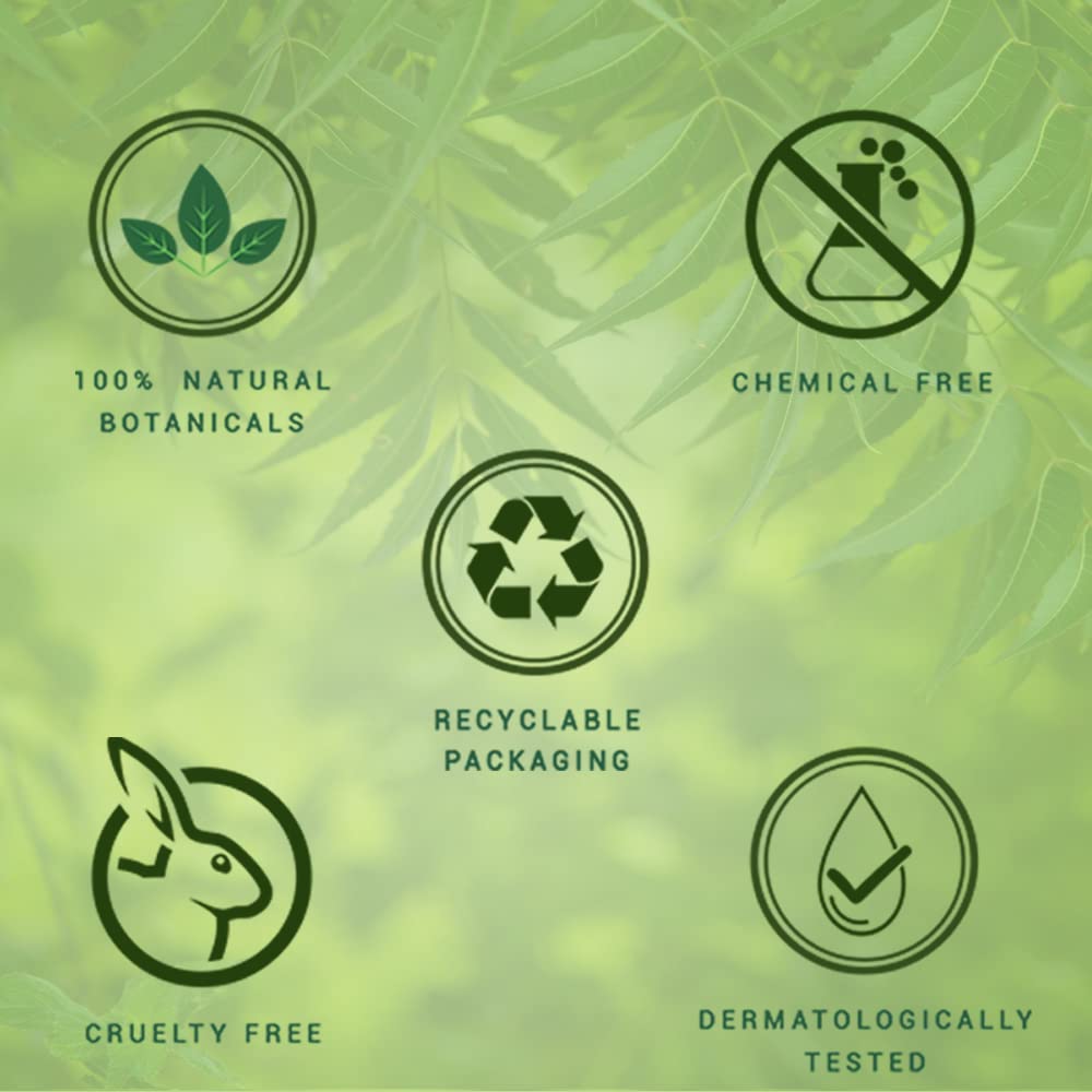 Biotique Fresh Neem Anti Dandruff Shampoo and Conditioner | Controls Dandruff | Eliminates Dryness, Flaking, and Itching | Hair Looks Fresh and Lustrous 180ml