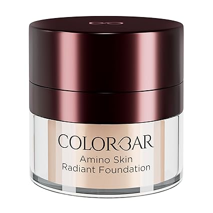 Colorbar Amino Skin Radiant Cream Foundation, Ivory Fair 001, 15g