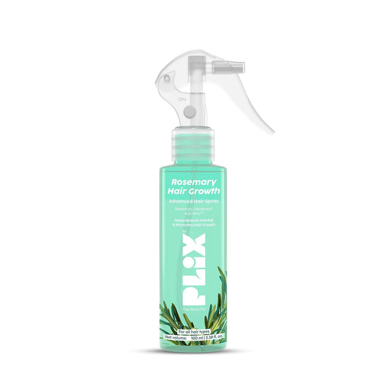 PLIX - THE PLANT FIX Rosemary Advanced Spray for Fuller, Thicker Hair, Redensyl® & Rosemary Extract, Easy to Use, Mess-free, Stimulates Hair Follicles & Promotes Hair Growth 100ml