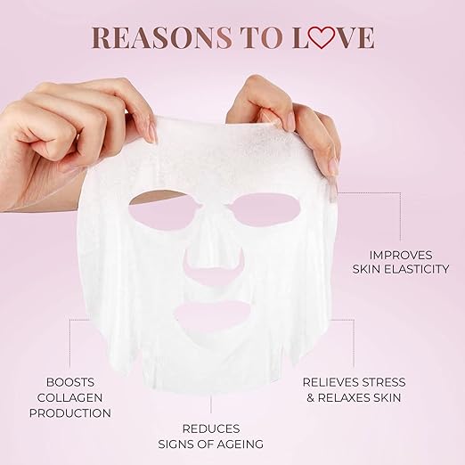 Just Herbs Sheet Mask for Glowing Skin Serum Masks, 20g