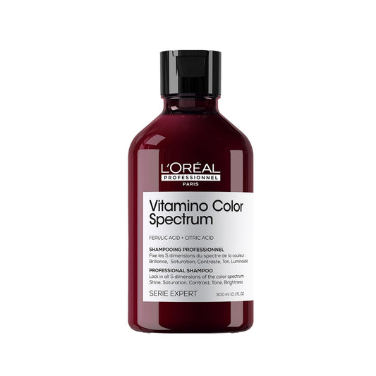 L'Oréal Professionnel Vitamino Color Spectrum Shampoo for all colored hair 300 ml.The first color-care technology with Ferulic acid + Citric acid locks