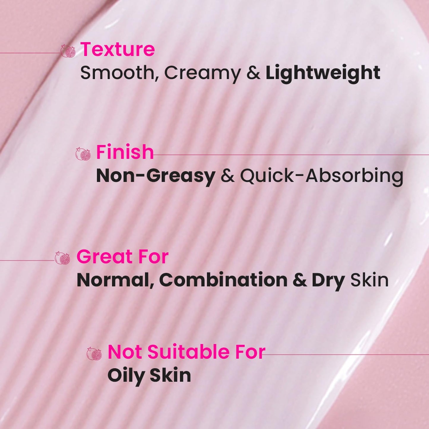 DOT & KEY Pomegranate + Multi-Peptide Anti Aging Cream With Spf 30 For Sun Protection, Reduces Fine Lines&Wrinkles, 48Hr Intense Moisturization, Boosts Collagen 60gm