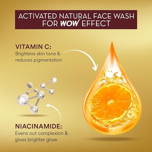 WOW Skin Science Brightening Vitamin C Face Wash (100 ml)