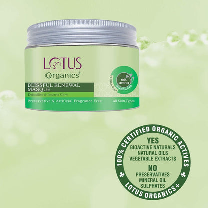 Lotus Organics Blissful Renewal Masque (50gm)