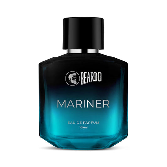 Beardo Mariner EDP for Men, 100ml | Eau De Parfum | Long Lasting Perfume for Men | Body Spray for Men | Day Time Fragrance Body Spray | Fresh, Aqua Note