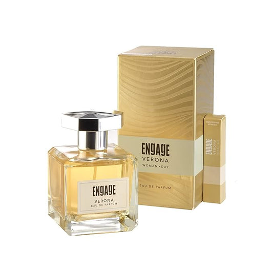 Engage Verona Perfume for Women, Long Lasting Perfume, Citrus and Fruity Fragrance Scent, for Everyday Use, Gifts for Women, Free Tester with pack, 100ml
