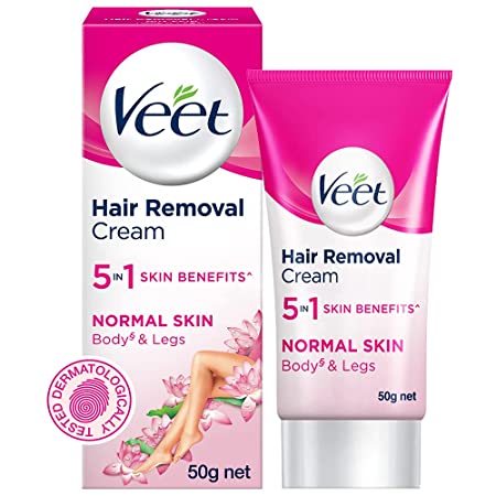 Veet Silk & Fresh Hair Removal Cream, Normal Skin (50gm)