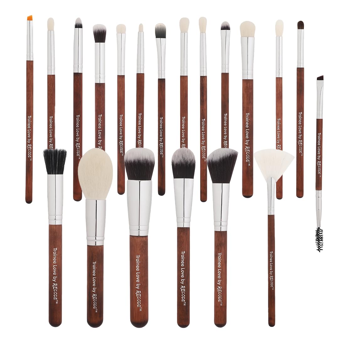Recode 20 Makeup Brushes For Beginners - Recode Brush Set 20 Trainee Love