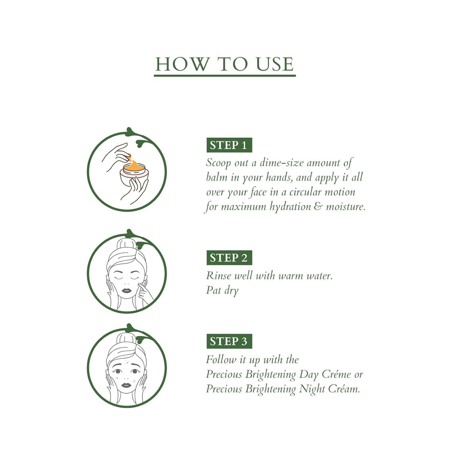 Lotus Organics+ Precious Brightening Cleansing Balm | 100% Certified Organic White Peony | Removes Impurities | All Skin Types | Sulphate & Paraben Free | 50g