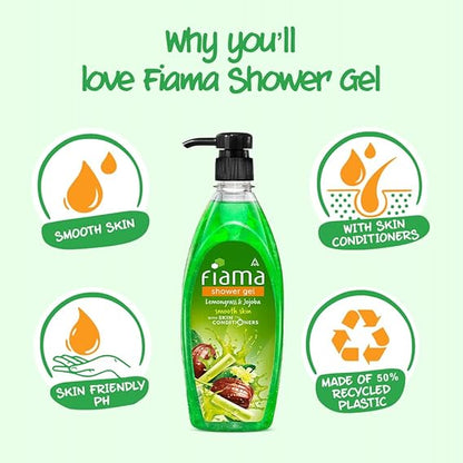 Fiama Lemongrass & Jojoba Shower Gel (500ml)