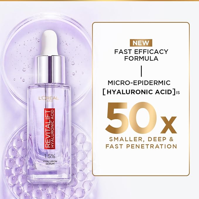 L'Oreal Paris Revitalift 1.5% Hyaluronic Acid Serum (30ml)