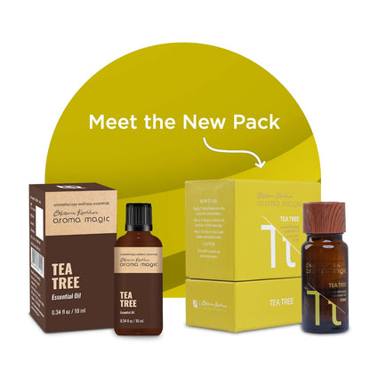 Aroma Magic Tea Tree Aromatherapy Essential Oil (10ml) pack of 2
