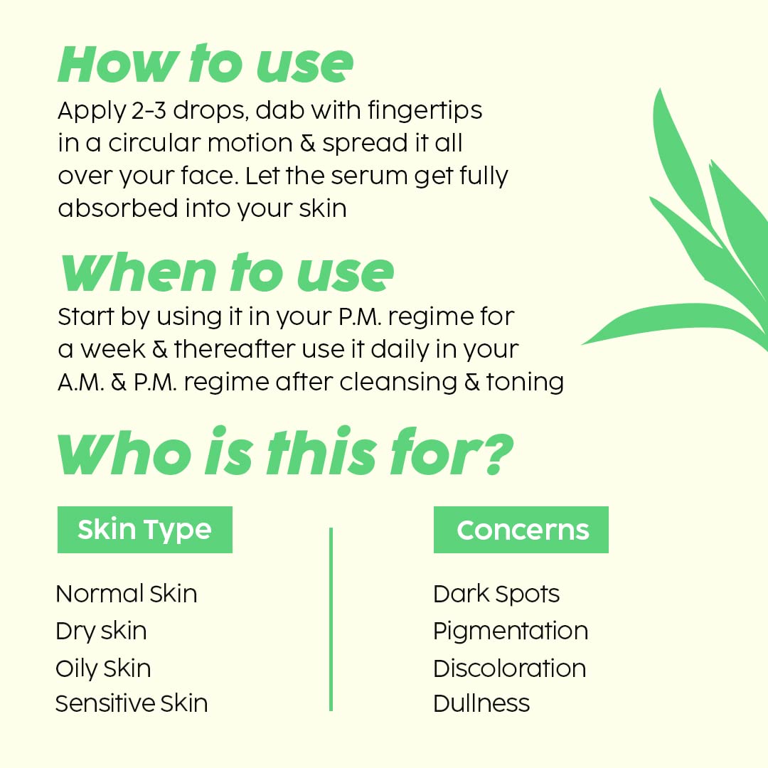 The Plant Fix Plix 2% Alpha Arbutin Pineapple De-Pigmentation Dewy Face Serum for Pigmentation & Dark Spots Removal for Unisex with 10% Niacinamide, 5% 30ml