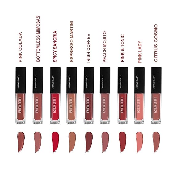 Love Earth Liquid Lipstick Pack Of 9 Minis