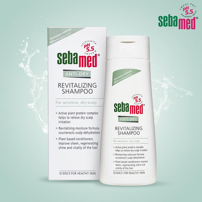 Sebamed Anti-Dry Revitalizing Shampoo | pH 5.5 I Confirmed 49% less dryness in 3 weeks | Dermatologically & clinically tested | 200ml